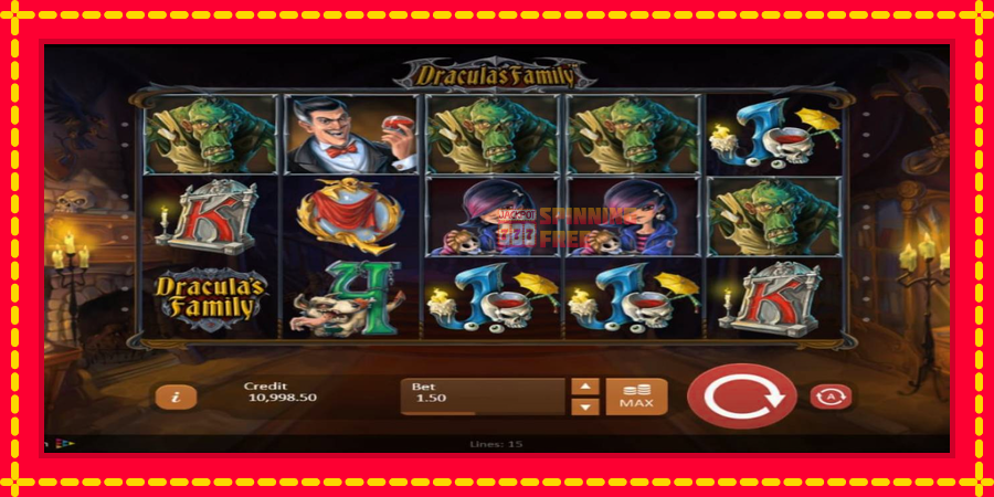 Dracula’s Family mesin slot dengan animasi cerah, gambar 3