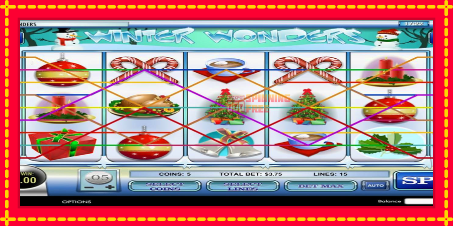 Winter Wonderland mesin slot dengan animasi cerah, gambar 5