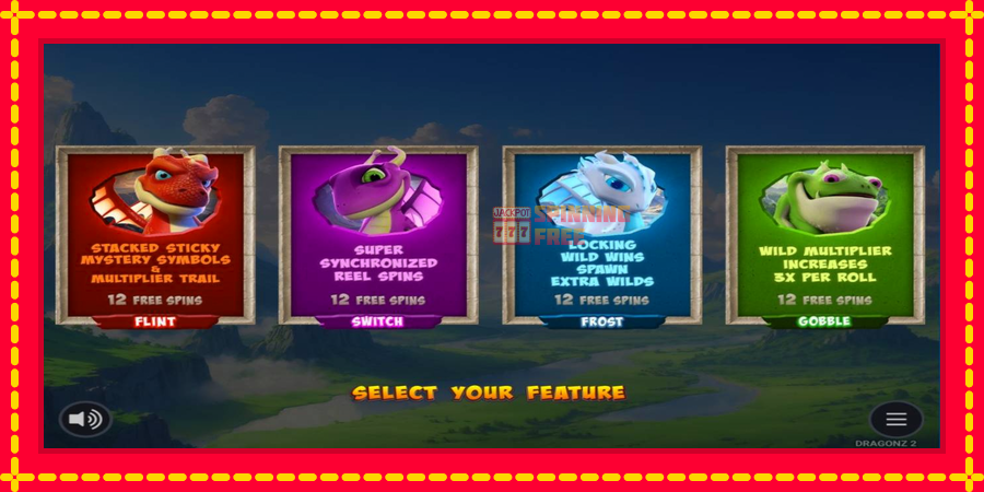 Dragonz 2 mesin slot dengan animasi cerah, gambar 4