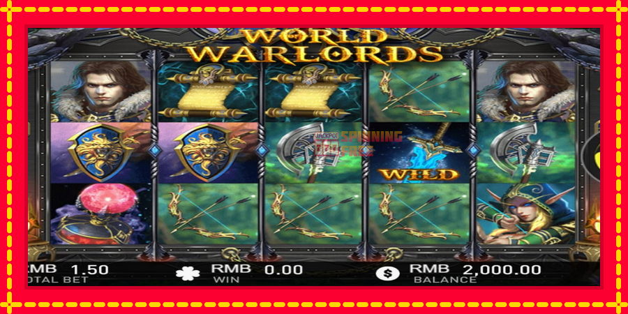 World of Warlords mesin slot dengan animasi cerah, gambar 1