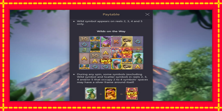 Jurassic Kingdom mesin slot dengan animasi cerah, gambar 5