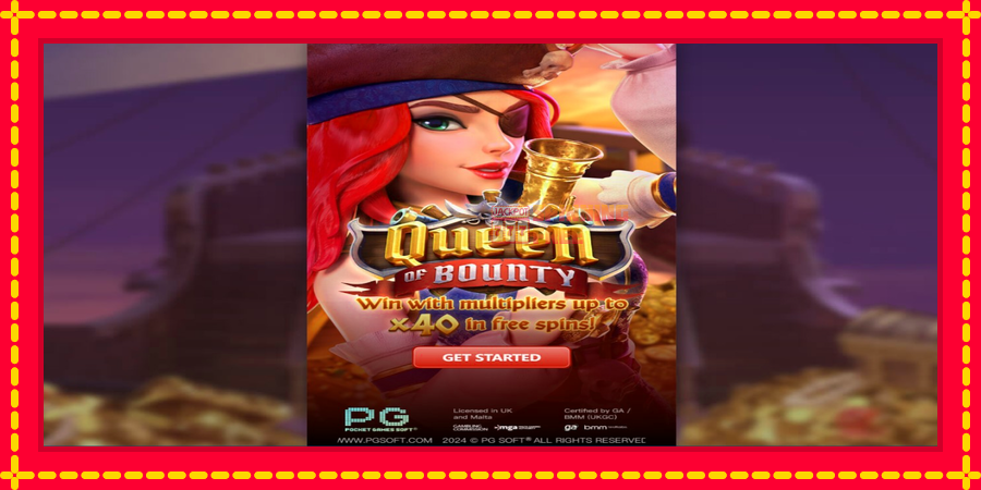 Queen of Bounty mesin slot dengan animasi cerah, gambar 1