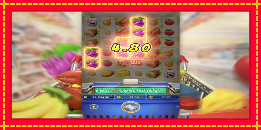 Supermarket Spree mesin slot dengan animasi cerah, gambar 3