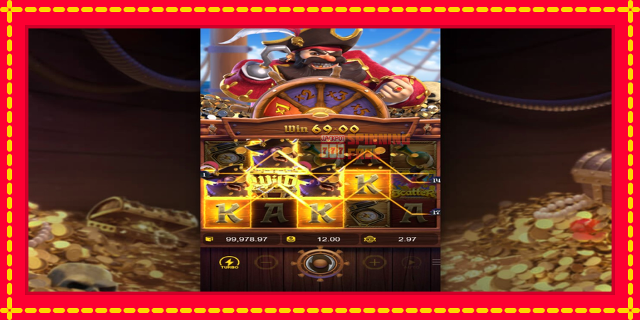 Captains Bounty mesin slot dengan animasi cerah, gambar 3