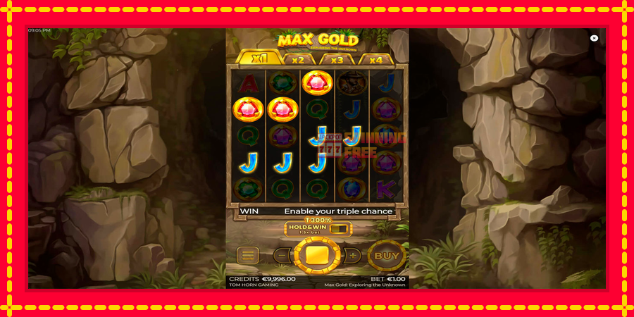 Max Gold mesin slot dengan animasi cerah, gambar 3