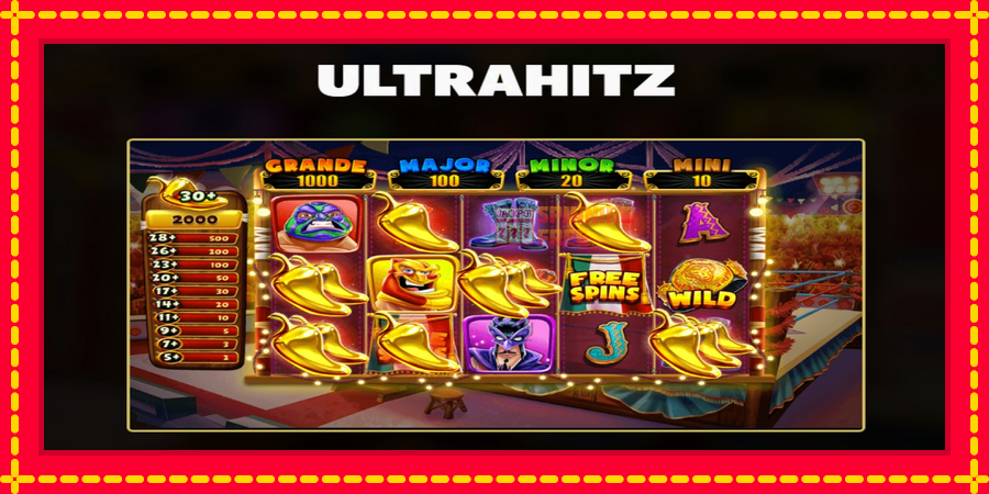 Chilli Champions UltraHitz mesin slot dengan animasi cerah, gambar 4