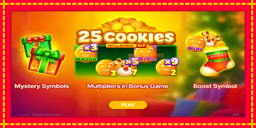 25 Cookies: Hit the Bonus mesin slot dengan animasi cerah, gambar 1