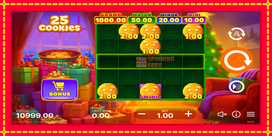 25 Cookies: Hit the Bonus mesin slot dengan animasi cerah, gambar 2