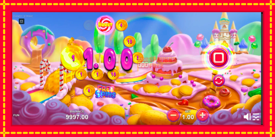 Candy Strike mesin slot dengan animasi cerah, gambar 2