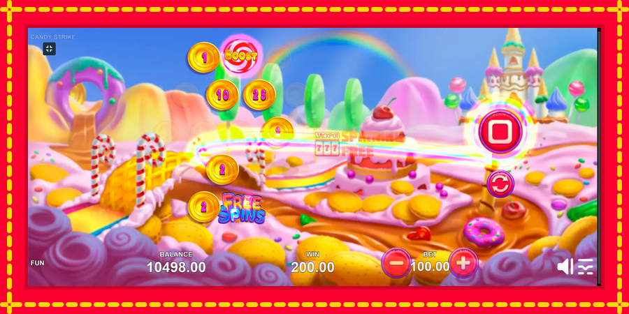 Candy Strike mesin slot dengan animasi cerah, gambar 4