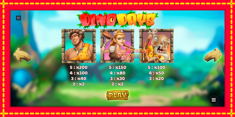 Dino Days mesin slot dengan animasi cerah, gambar 6