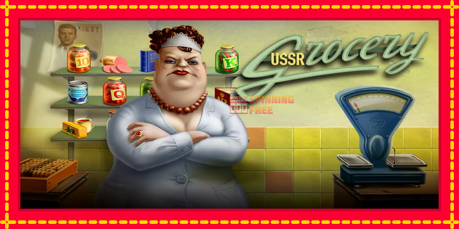 USSR Grosery mesin slot dengan animasi cerah, gambar 1