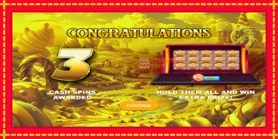 Bets10 Candy 7s Hold and Win mesin slot dengan animasi cerah, gambar 3