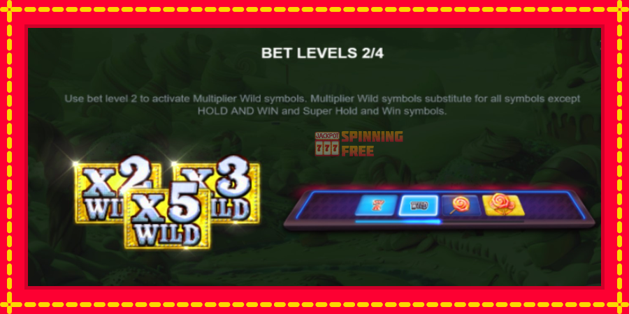 Bets10 Candy 7s Hold and Win mesin slot dengan animasi cerah, gambar 4