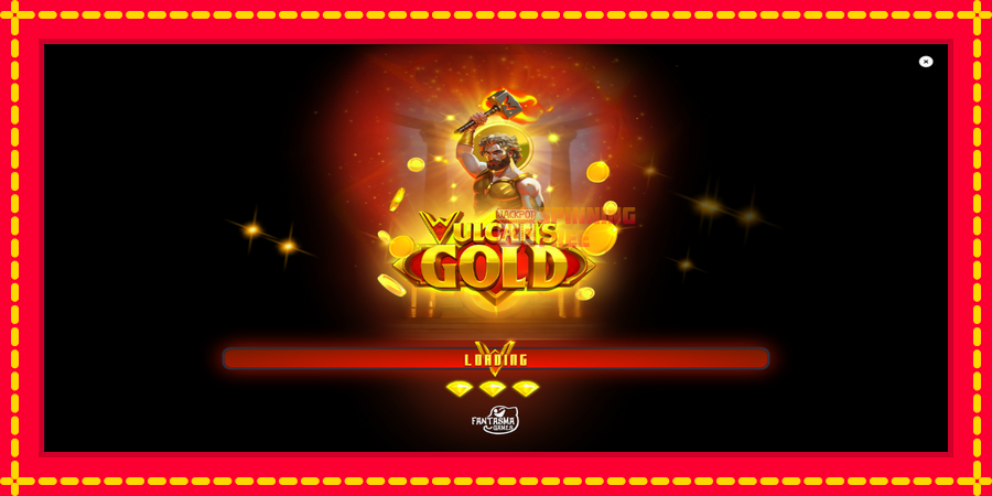 Vulcans Gold mesin slot dengan animasi cerah, gambar 1