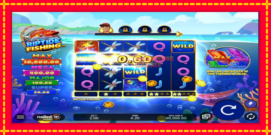 Riptide Fishing mesin slot dengan animasi cerah, gambar 6