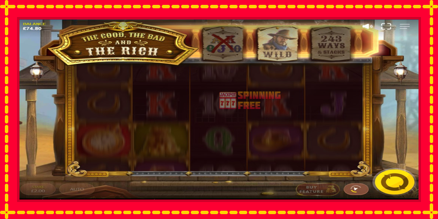 The Good The Bad and The Rich mesin slot dengan animasi cerah, gambar 4