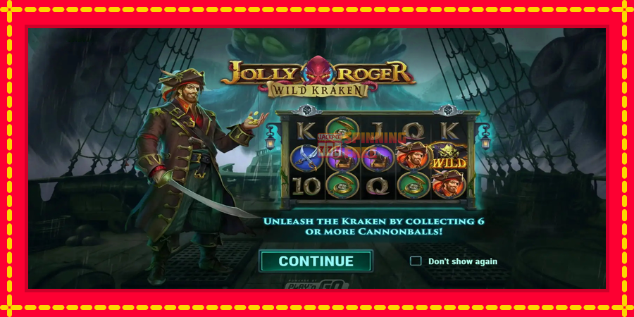 Jolly Roger Wild Kraken mesin slot dengan animasi cerah, gambar 6