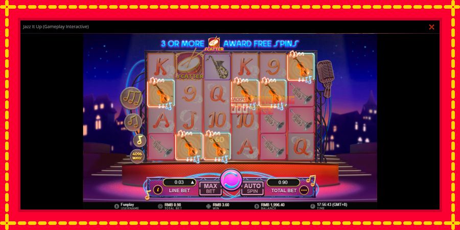 Jazz It Up mesin slot dengan animasi cerah, gambar 5