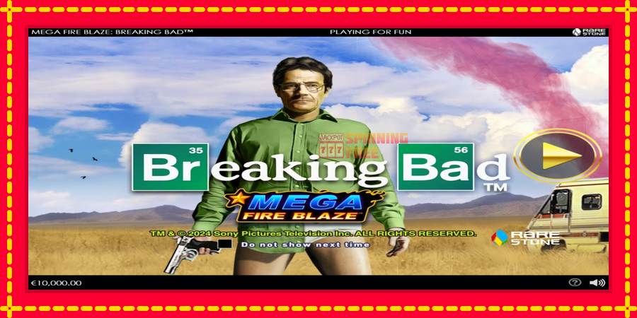 Mega Fire Blaze: Breaking Bad mesin slot dengan animasi cerah, gambar 1