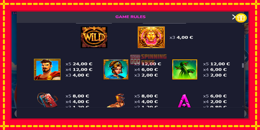 Argos Quest mesin slot dengan animasi cerah, gambar 6