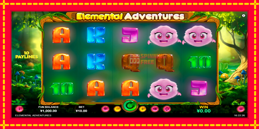 Elemental Adventures mesin slot dengan animasi cerah, gambar 1