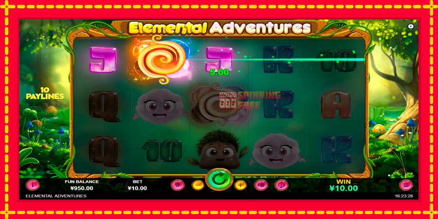 Elemental Adventures mesin slot dengan animasi cerah, gambar 2