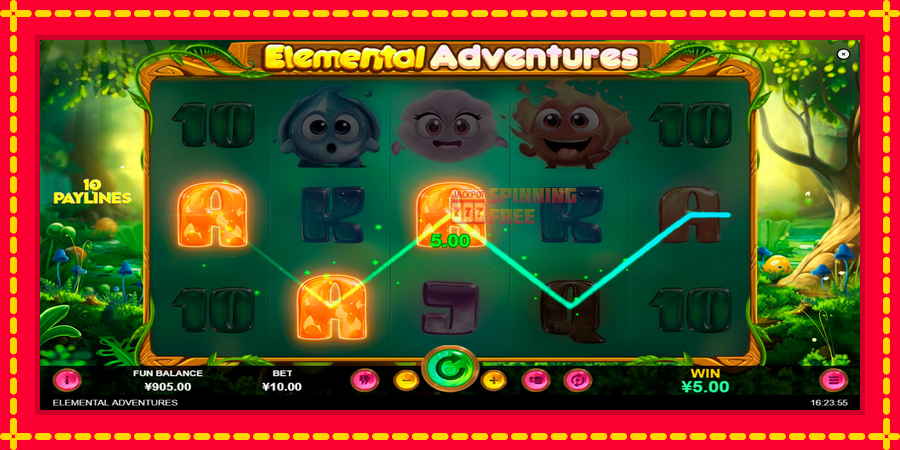 Elemental Adventures mesin slot dengan animasi cerah, gambar 4