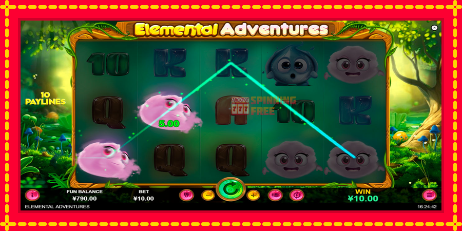 Elemental Adventures mesin slot dengan animasi cerah, gambar 6