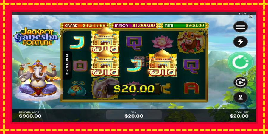 Jackpot Ganesha Fortune mesin slot dengan animasi cerah, gambar 4