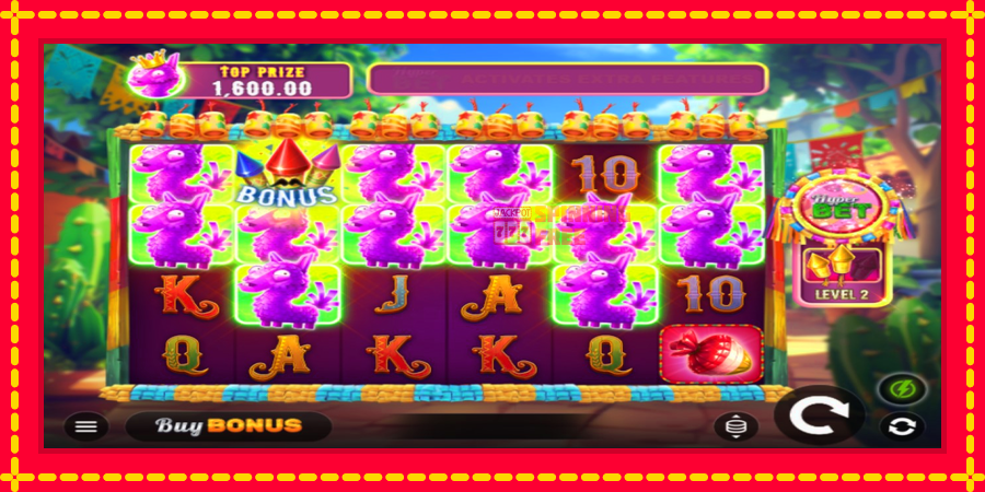 Pinata Burst mesin slot dengan animasi cerah, gambar 1