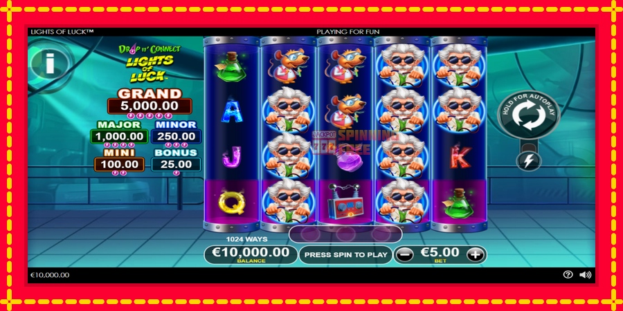 Lights of Luck mesin slot dengan animasi cerah, gambar 2