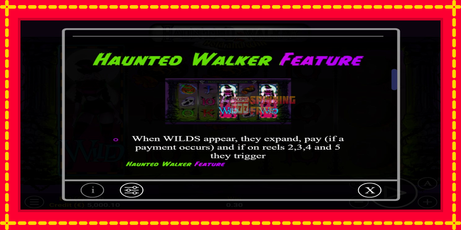 Haunted Walker 2 mesin slot dengan animasi cerah, gambar 5