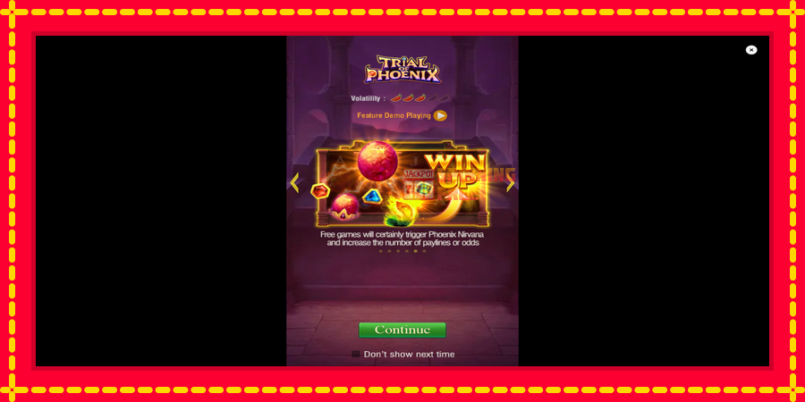 Trial of Phoenix mesin slot dengan animasi cerah, gambar 1