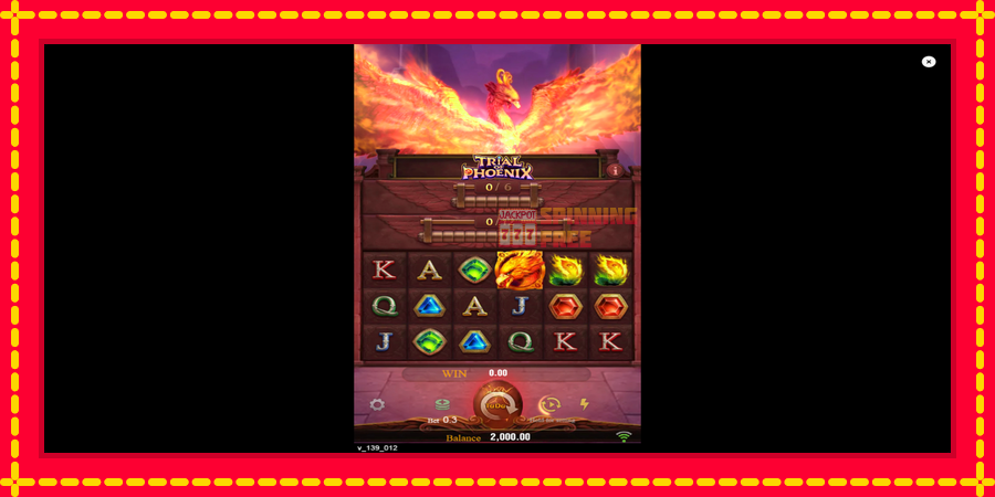 Trial of Phoenix mesin slot dengan animasi cerah, gambar 3