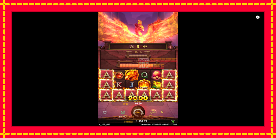 Trial of Phoenix mesin slot dengan animasi cerah, gambar 4