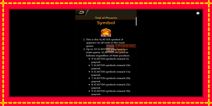 Trial of Phoenix mesin slot dengan animasi cerah, gambar 5