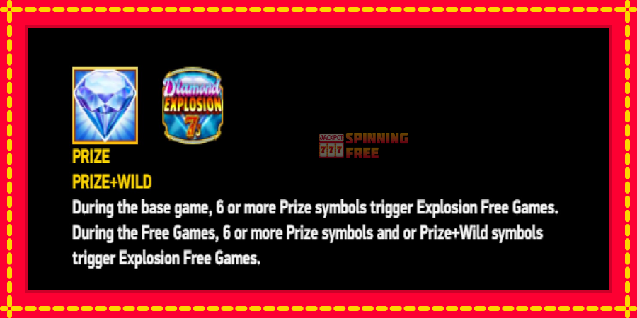 Diamond Explosion 7s SE mesin slot dengan animasi cerah, gambar 4