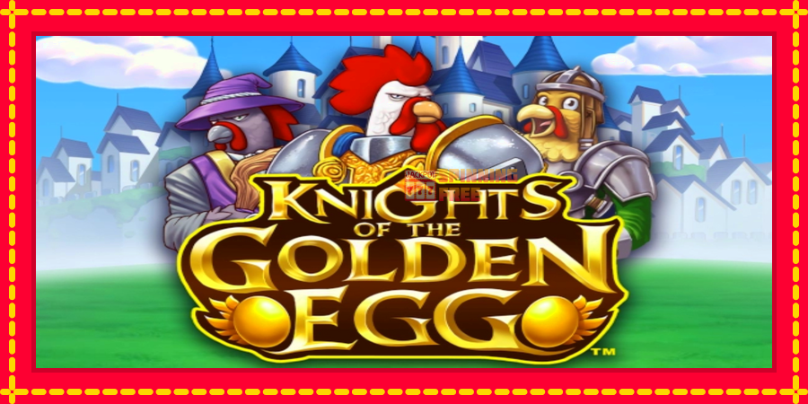 Knights of the Golden Egg mesin slot dengan animasi cerah, gambar 1