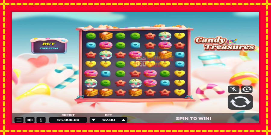 Candy Treasures mesin slot dengan animasi cerah, gambar 2