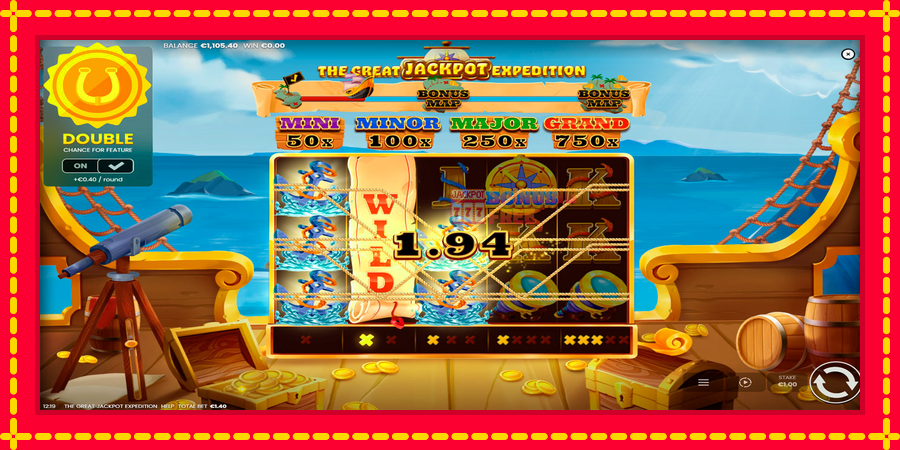 The Great Jackpot Expedition mesin slot dengan animasi cerah, gambar 2