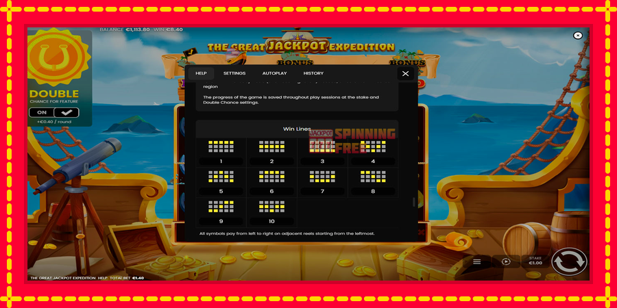 The Great Jackpot Expedition mesin slot dengan animasi cerah, gambar 7