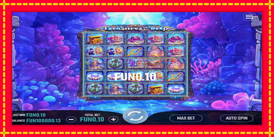 Treasures of the Deep mesin slot dengan animasi cerah, gambar 2