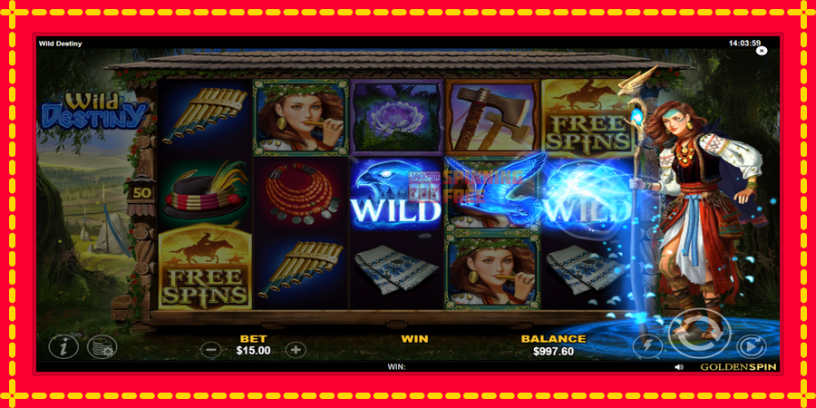 Wild Destiny mesin slot dengan animasi cerah, gambar 4