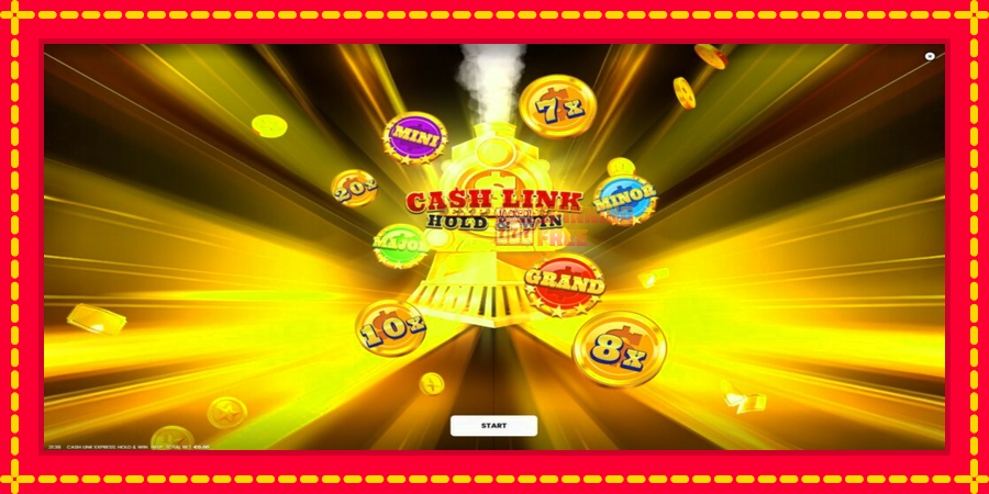 Cash Link Express: Hold & Win mesin slot dengan animasi cerah, gambar 1