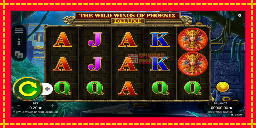 The Wild Wings of Phoenix Deluxe mesin slot dengan animasi cerah, gambar 2