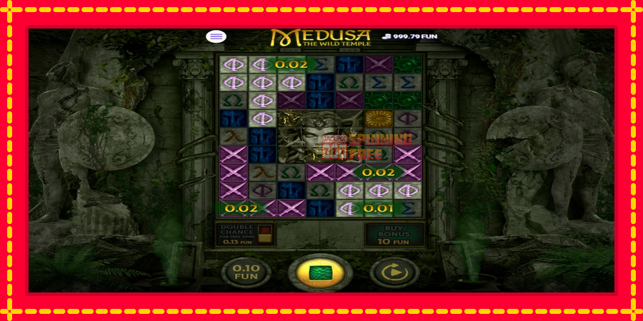 Medusa The Wild Temple mesin slot dengan animasi cerah, gambar 3