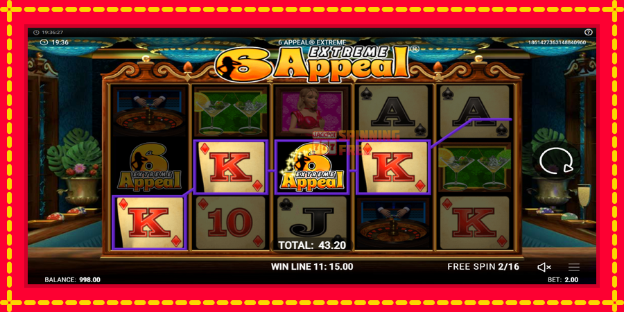 6 Appeal Extreme mesin slot dengan animasi cerah, gambar 4