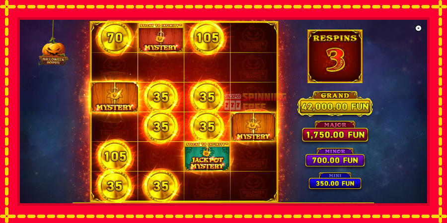 24 Coins Halloween Jackpots mesin slot dengan animasi cerah, gambar 5