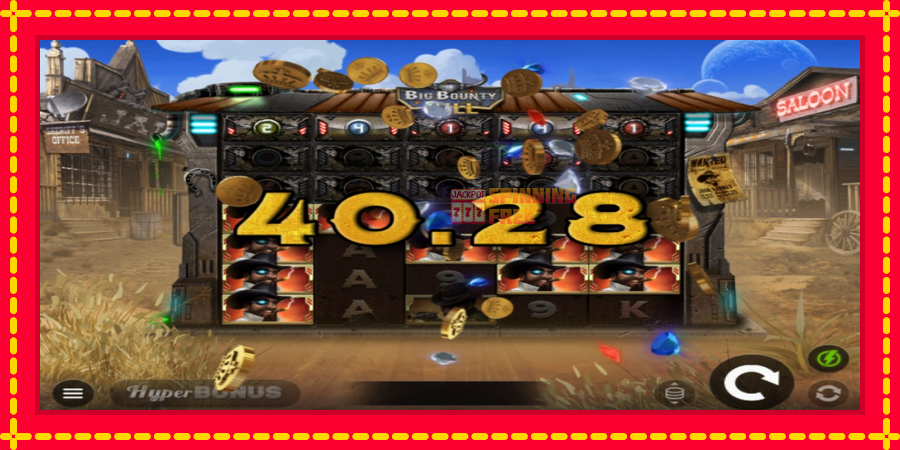 Big Bounty Bill mesin slot dengan animasi cerah, gambar 3